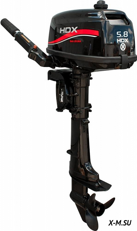 Лодочный мотор 2-х тактный HDX R series T 5,8 BMS в Екатеринбурге