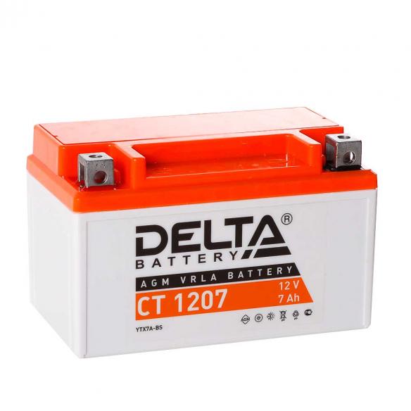 Аккумулятор Delta CT 1207 (12V / 7Ah) в Екатеринбурге