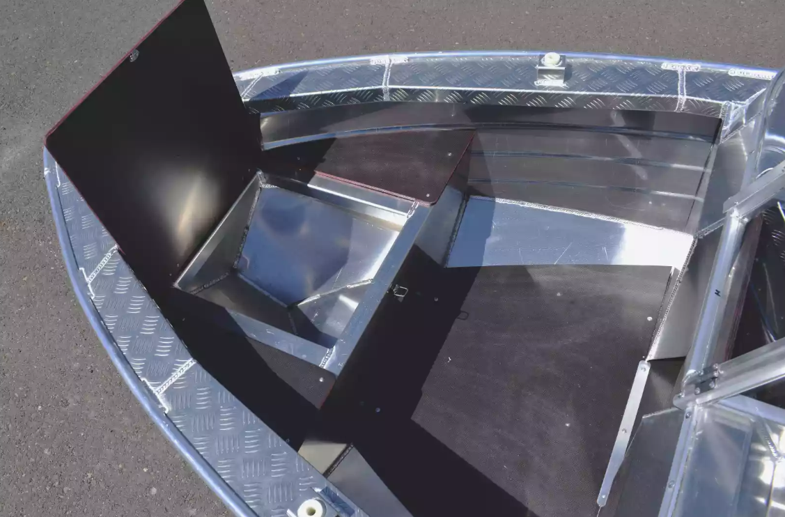 Алюминиевая лодка Wyatboat-390 DCM в Екатеринбурге