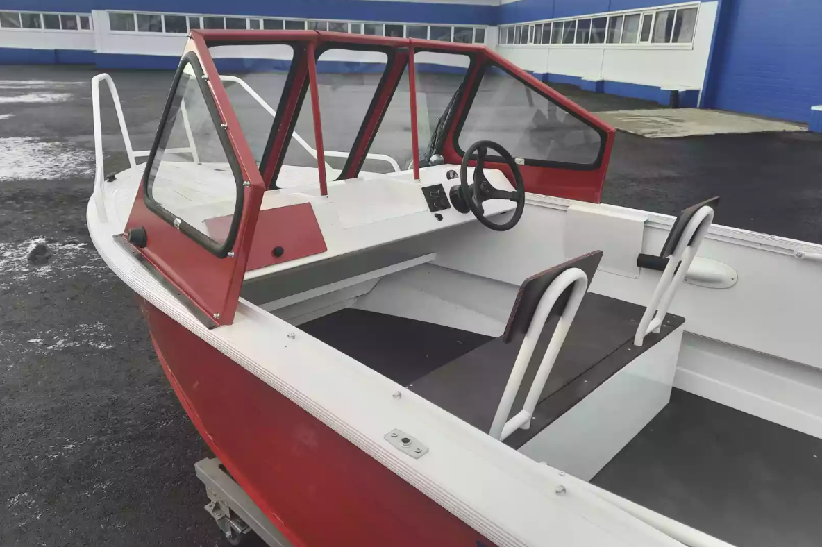 Алюминиевый катер Wyatboat-490 DCM Pro в Екатеринбурге