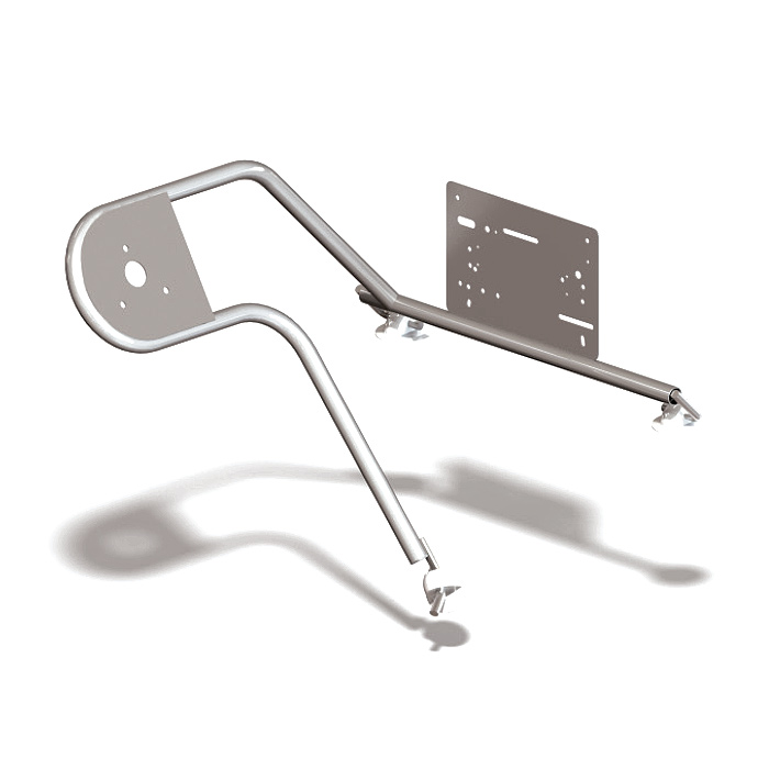 Стойка рулевая с креплением на баллон надувной лодки 25мм в Екатеринбурге