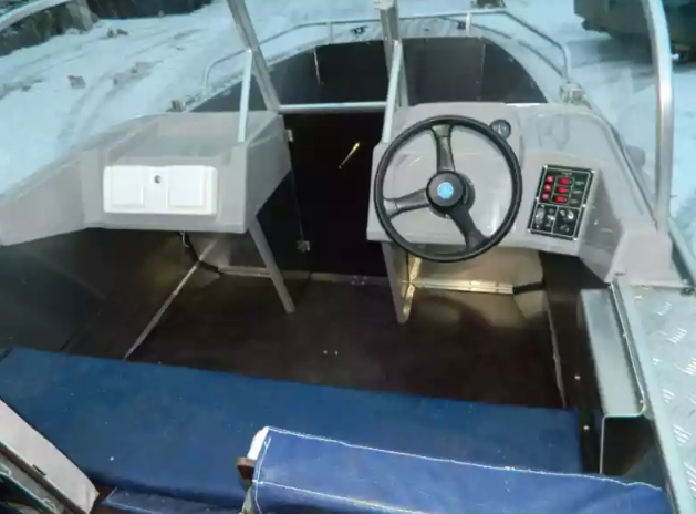 Алюминиевый катер Wyatboat-430T DCM Трансформер в Екатеринбурге