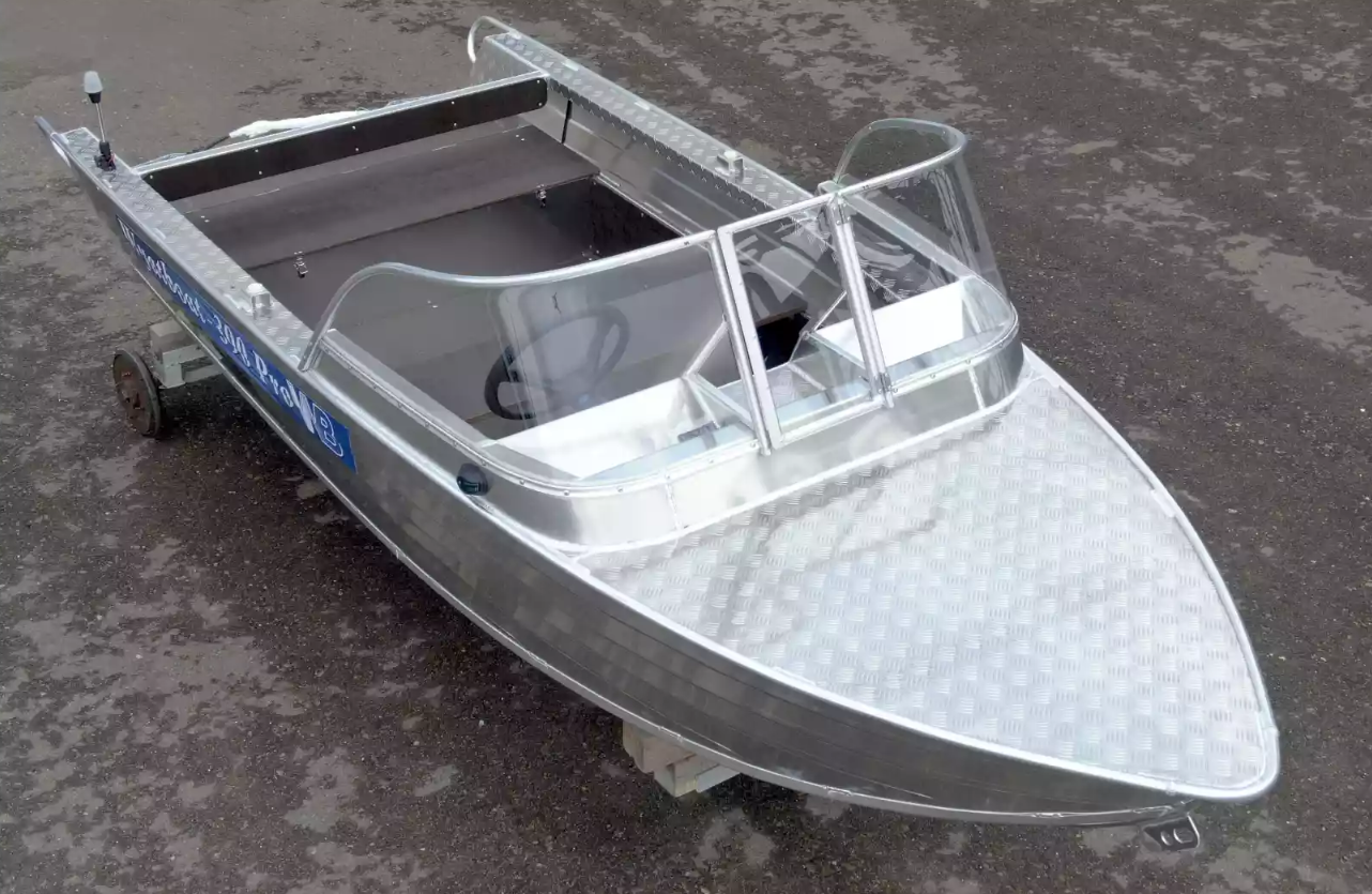 Алюминиевый катер Wyatboat-390 Pro в Екатеринбурге