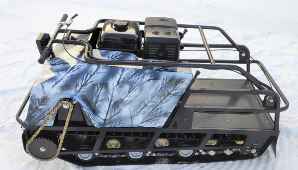 Мотобуксировщик Irondog (Железная собака) M500 20  Камуфляж Охотник в Екатеринбурге