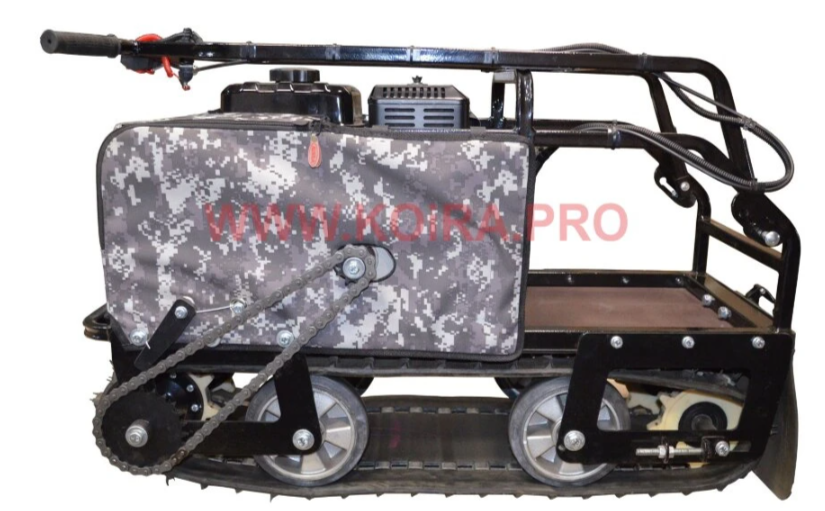 Мини мотобуксировщик КОЙРА "Вжик" (107 см) 7 л/с с ручным стартером в Екатеринбурге