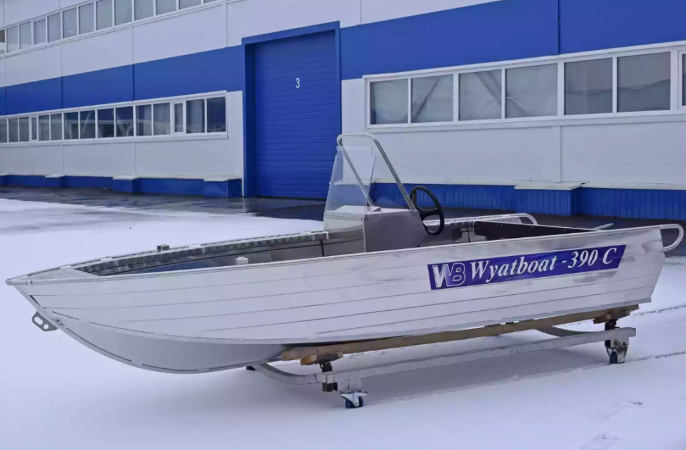 Алюминиевая лодка Wyatboat-390 C в Екатеринбурге