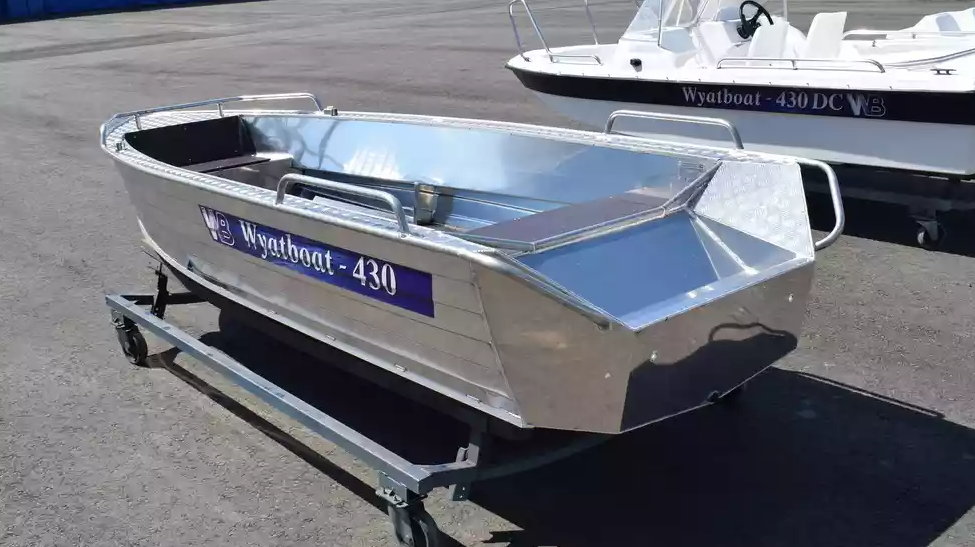 Алюминиевая лодка  Wyatboat-430М в Екатеринбурге