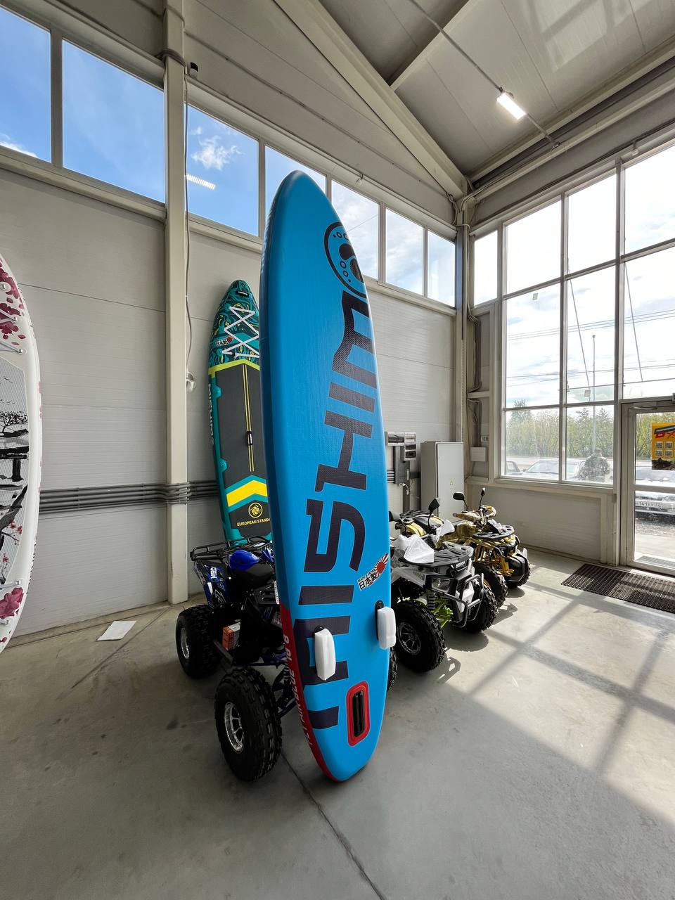 SUP (САП) Доска MISHIMO FLY AIR BLUE 10,8’ (330см) в Екатеринбурге