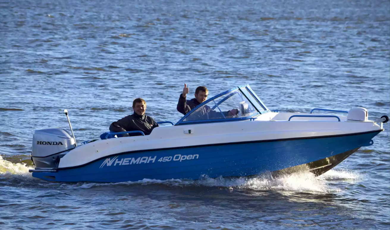Комбинированный катер Neman-450 Open в Екатеринбурге