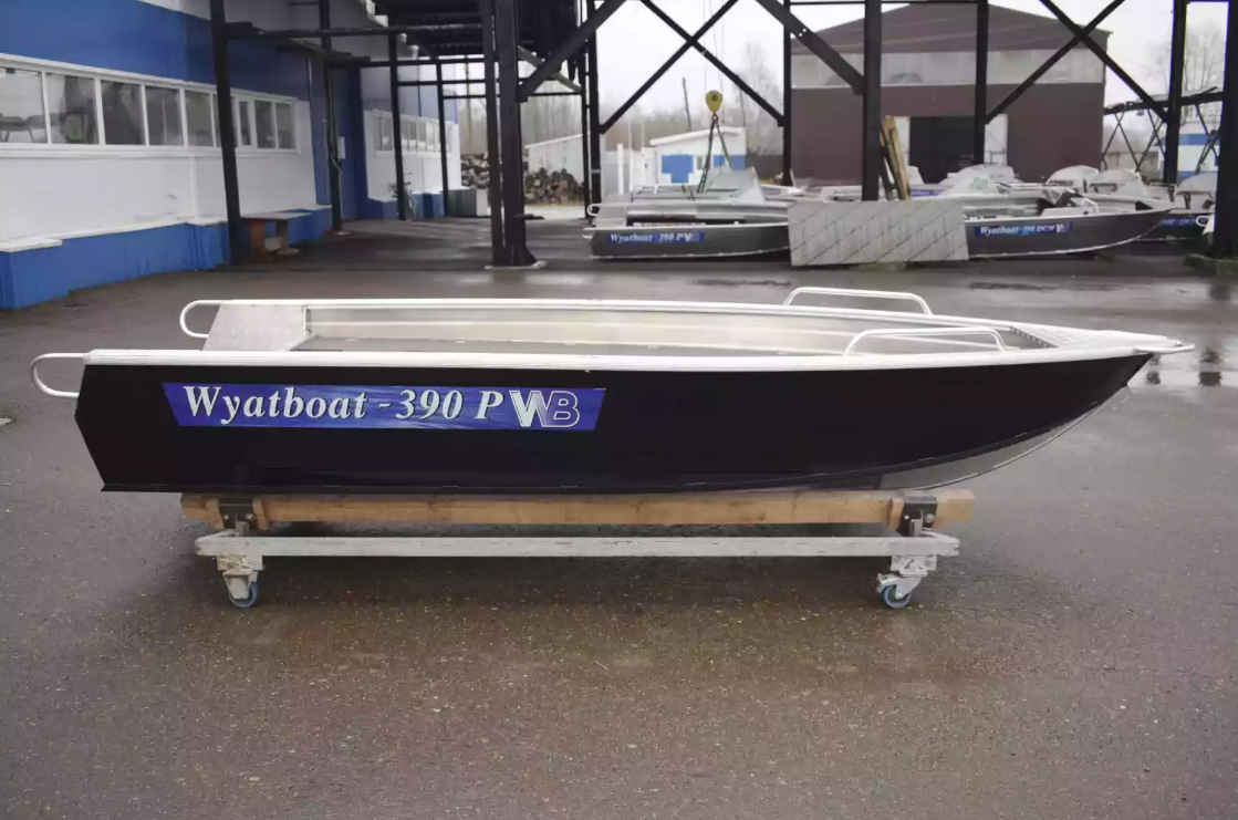 Алюминиевая лодка Wyatboat-390РМ в Екатеринбурге