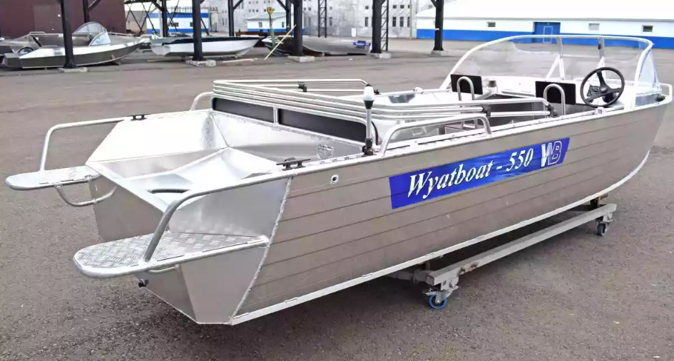 Алюминиевый катер Wyatboat-550 Pro в Екатеринбурге