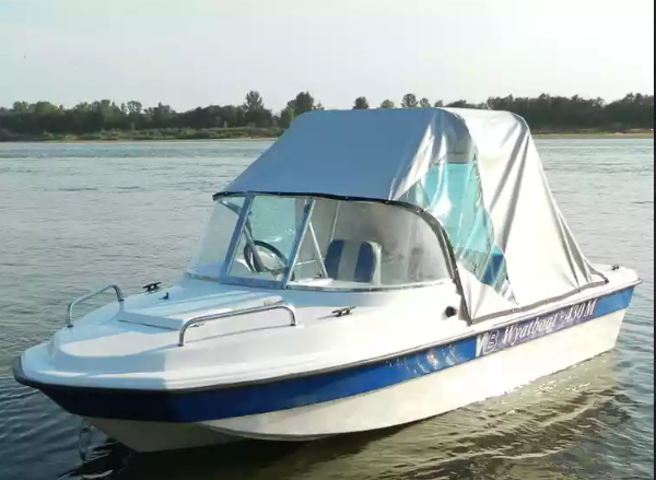 Стеклопластиковый катер Wyatboat-430 M (тримаран) в Екатеринбурге