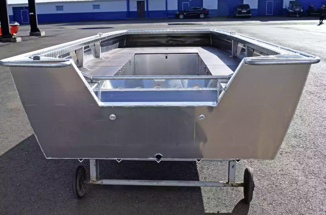 Алюминиевая лодка Wyatboat-490 Jonboat в Екатеринбурге