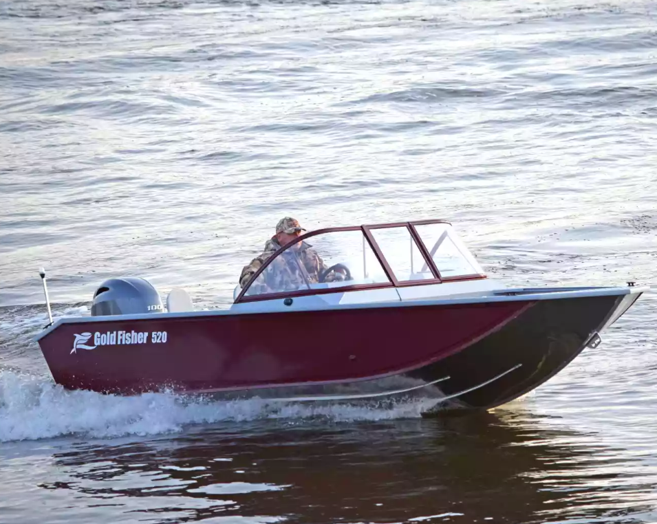 Алюминиевый катер Gold Fisher 520 DCM FISH в Екатеринбурге