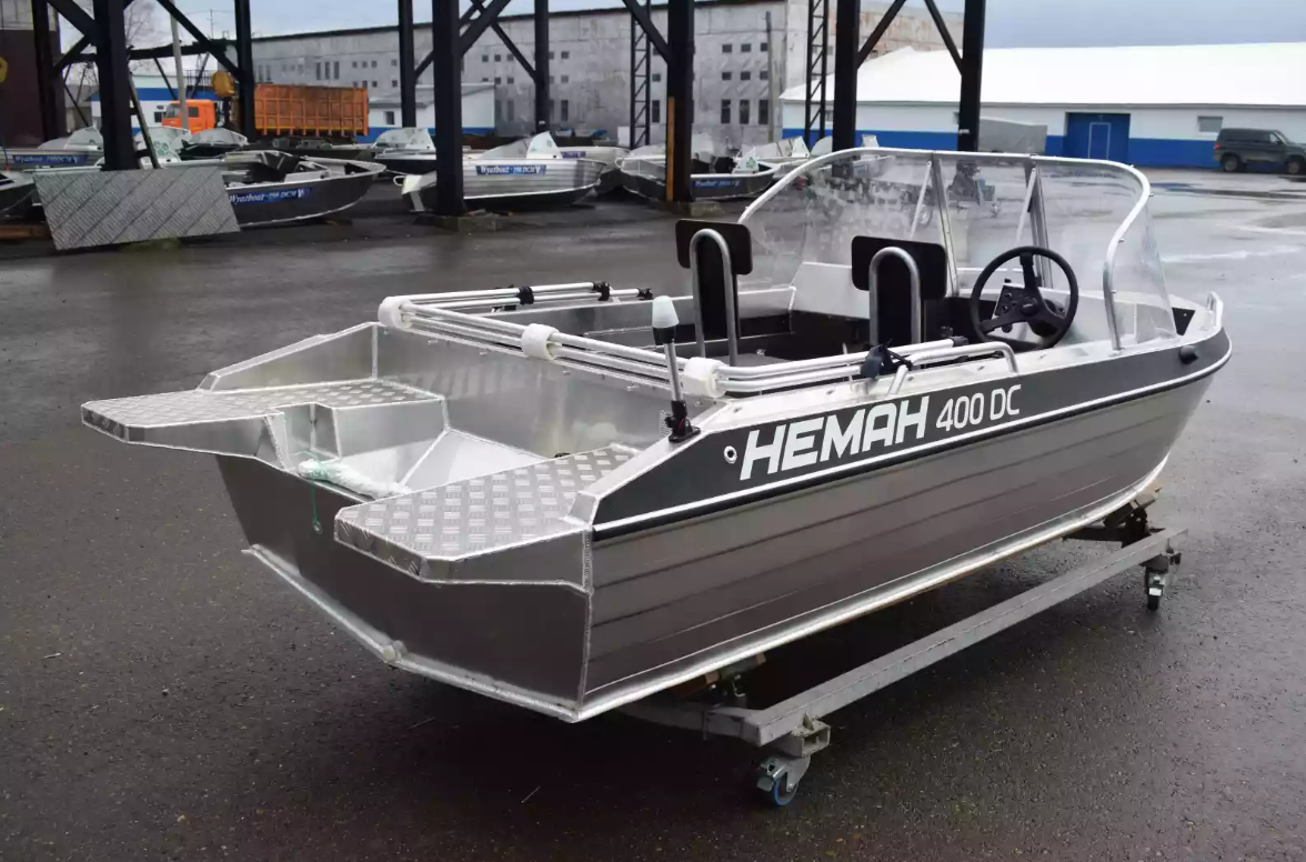 Алюминиевый катер Neman-400 DC в Екатеринбурге