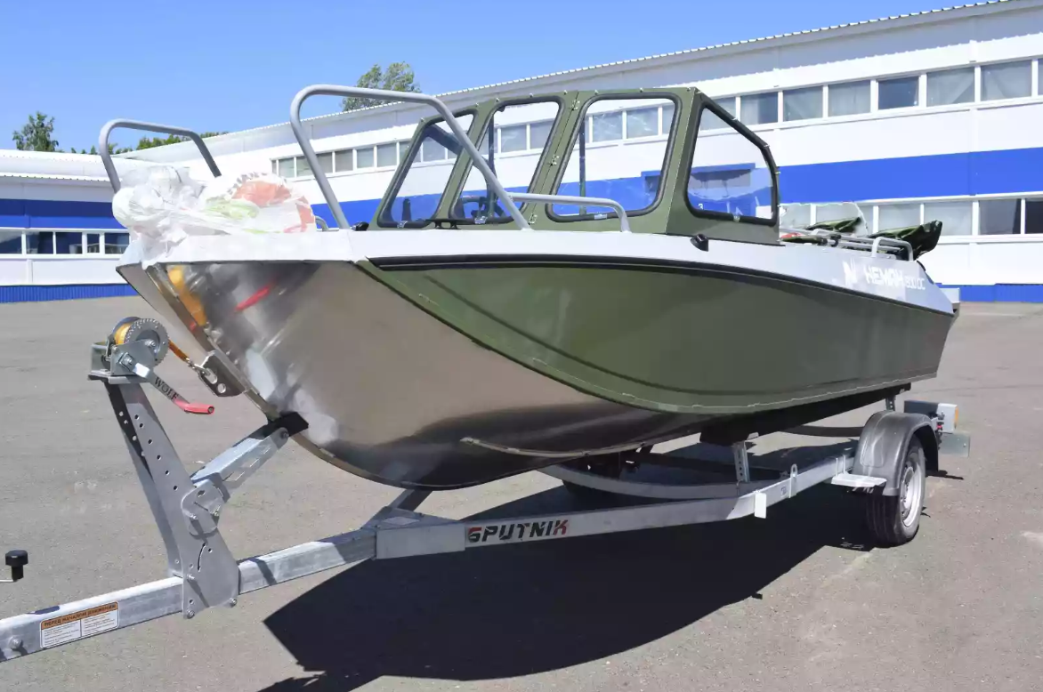 Алюминиевый катер Неман-500 DC Pro в Екатеринбурге