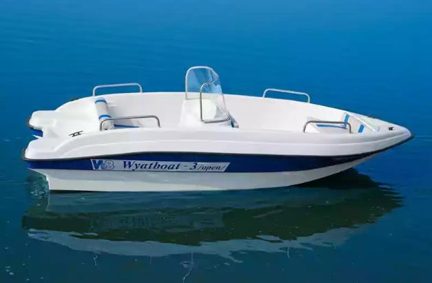 Стеклопластиковый катер Wyatboat-3 Open в Екатеринбурге