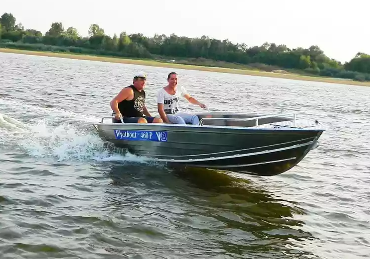 Алюминиевая лодка Wyatboat-460 P в Екатеринбурге