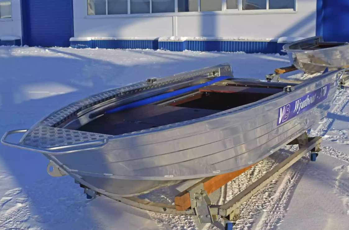 Алюминиевая лодка Wyatboat-370 Р FISH в Екатеринбурге