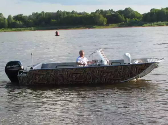 Алюминиевый катер Wyatboat-660 в Екатеринбурге