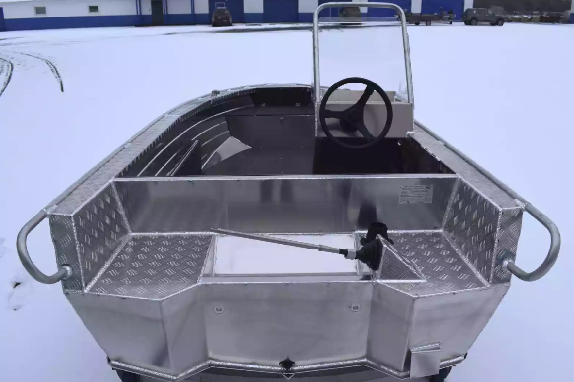 Алюминиевый катер Wyatboat-390 C в Екатеринбурге