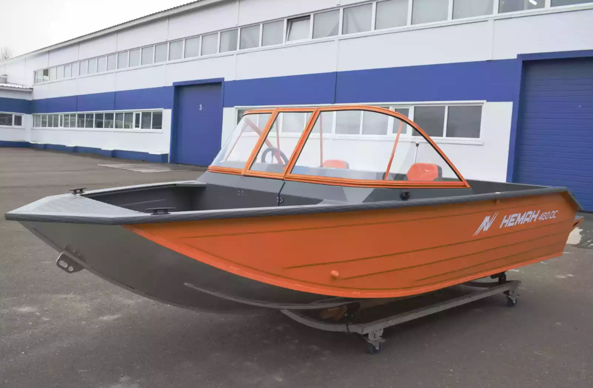 Алюминиевый катер Неман-480 DCM FISH в Екатеринбурге