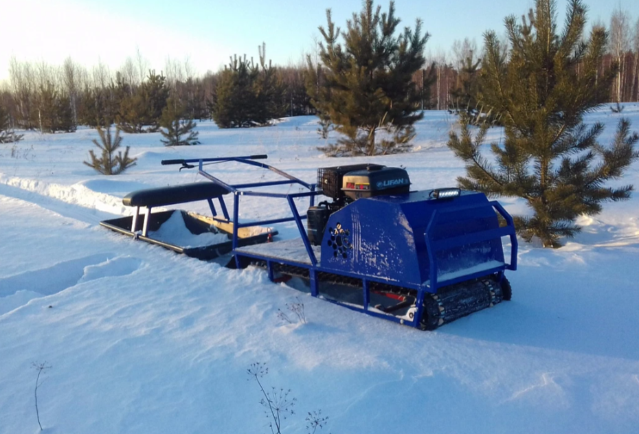 Мотобуксировщик Альбатрос-XLV 9 тележки, 1450 мм в Екатеринбурге