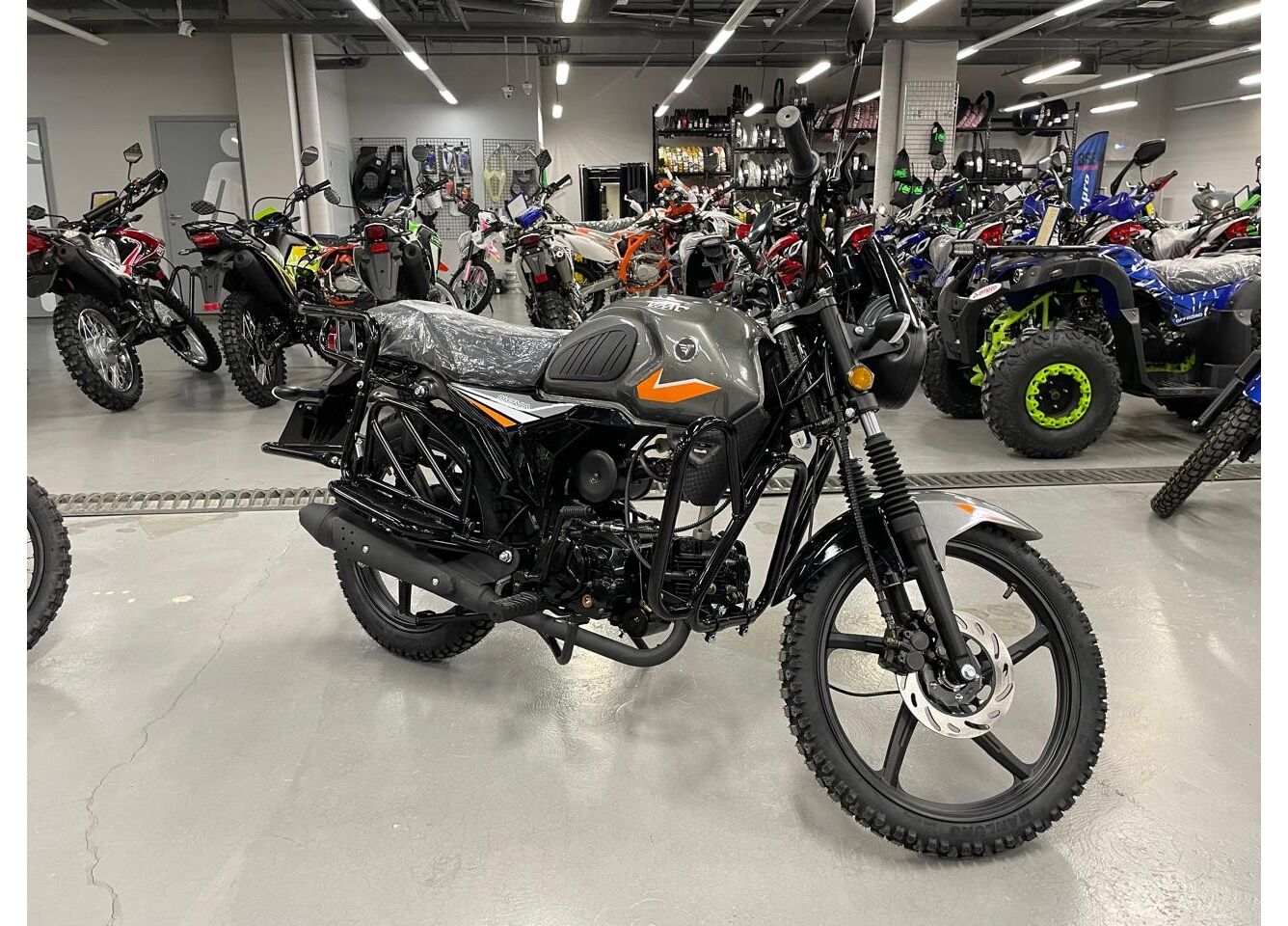 Мопед VMC NOVA 49сс (125сс) Led Full, дисковый тормоз, RKB RATO с баланс. валом, сигнализация в Екатеринбурге