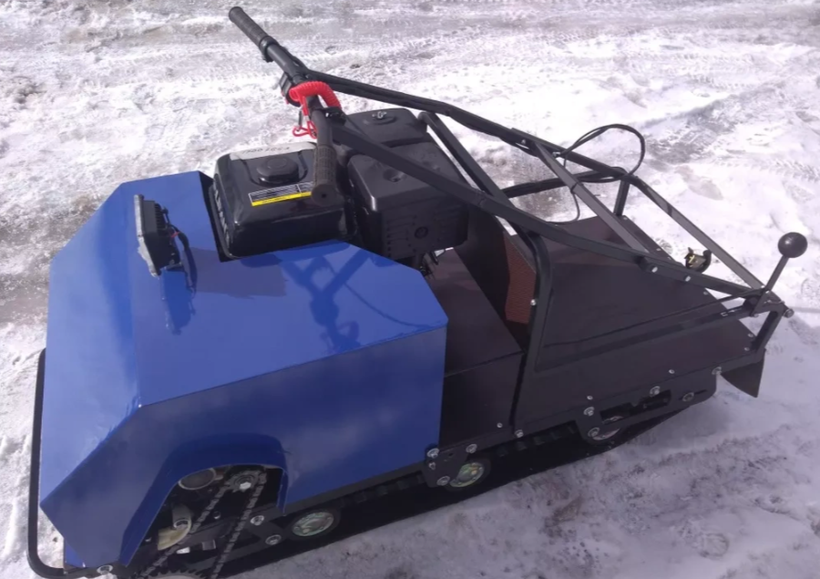 Мотобуксировщик AhtaR ЗИМА с реверсом (задний ход) в Екатеринбурге