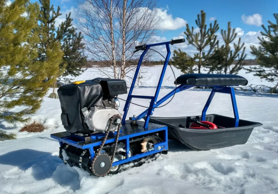 Мини-мотобуксировщик Альбатрос-М без фары в Екатеринбурге