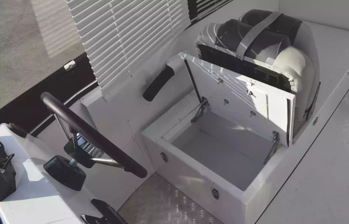 Алюминиевый катер Wyatboat-660 Cabin в Екатеринбурге