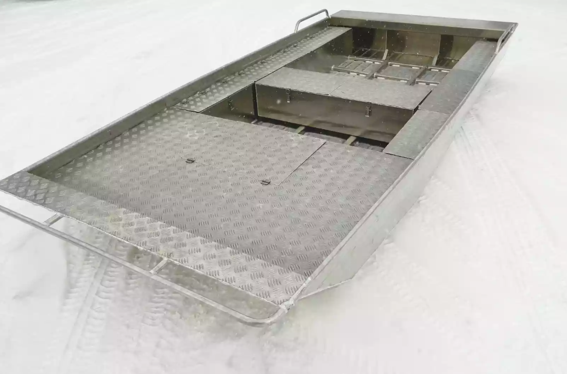 Алюминиевая лодка Wyatboat-390 Jonboat в Екатеринбурге
