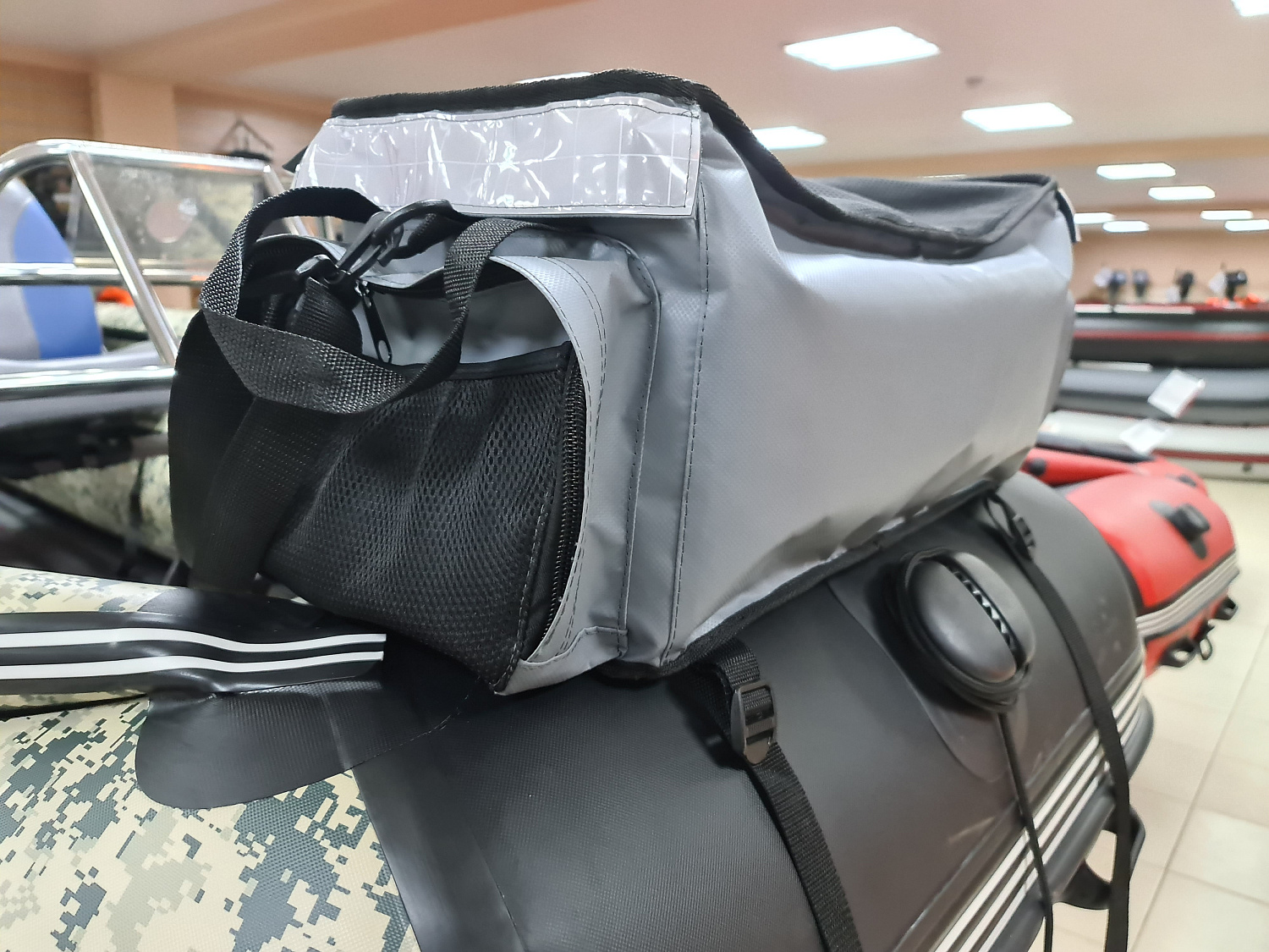 СУМКА ЛЮКС НА БАЛЛОН ДЛЯ ЛОДОК ПВХ 50Х25Х25 СМ в Екатеринбурге