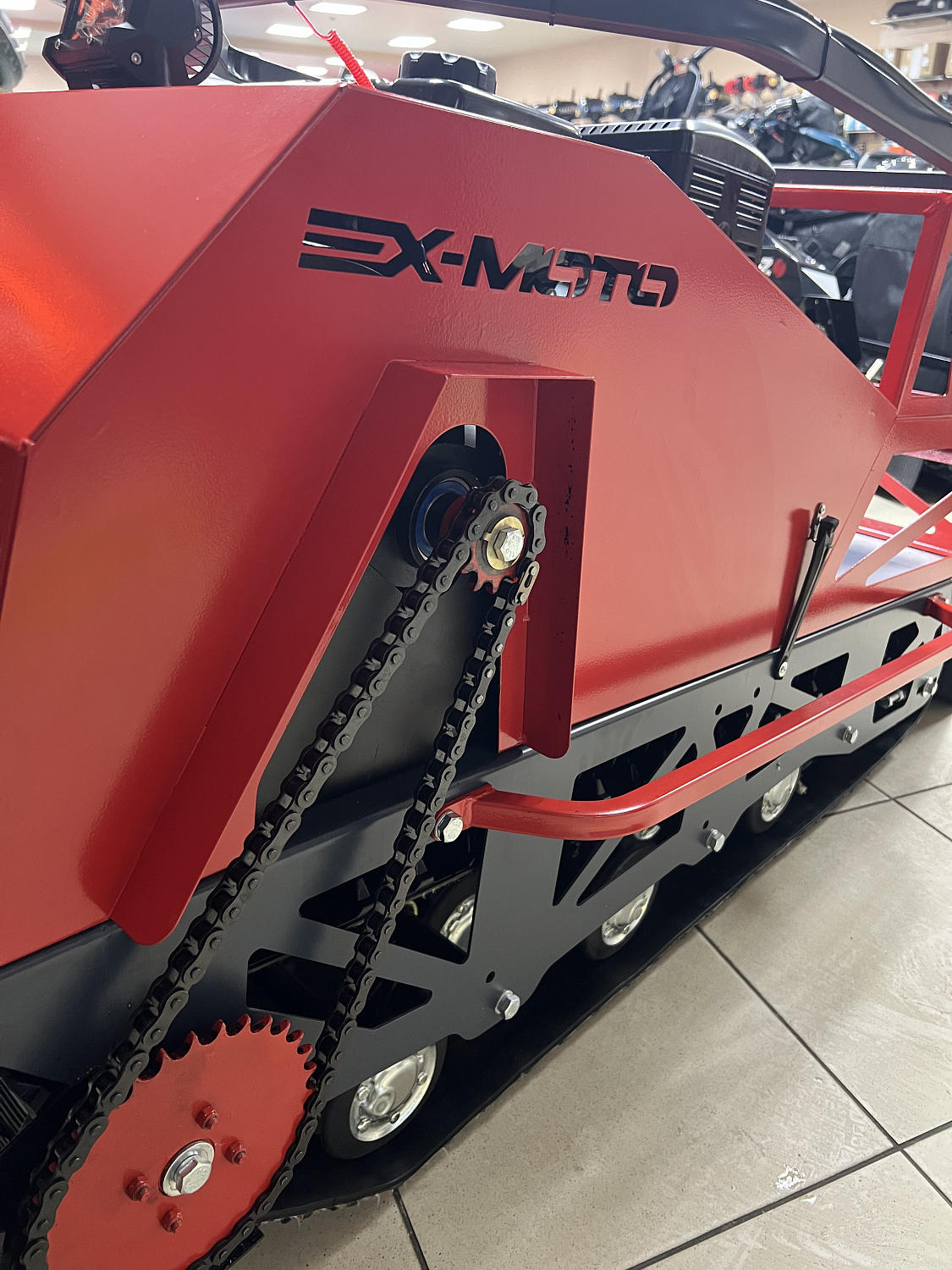 Мотобуксировщик EX-MOTO SNOWDOG S500 15л.с в Екатеринбурге