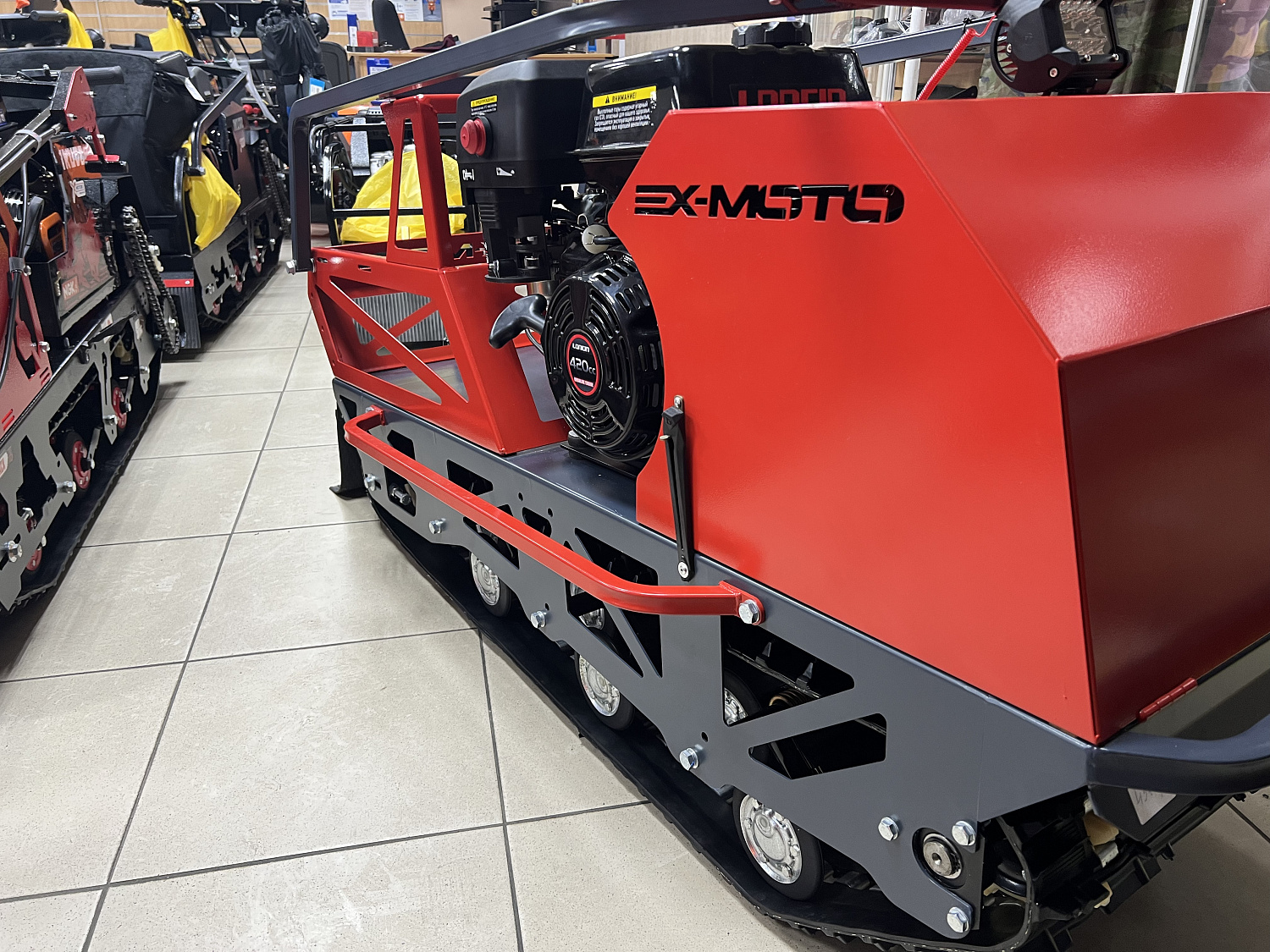 Мотобуксировщик EX-MOTO SNOWDOG S500 15л.с в Екатеринбурге