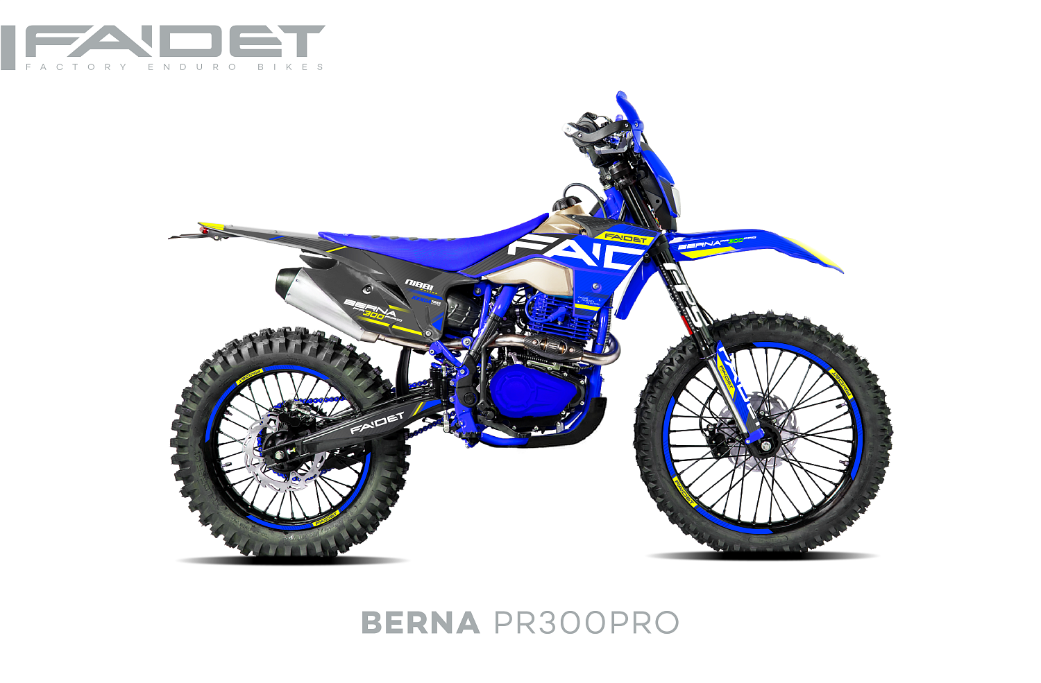 Кроссовый мотоцикл FAIDET BERNA PR300-PRO FPS в Екатеринбурге