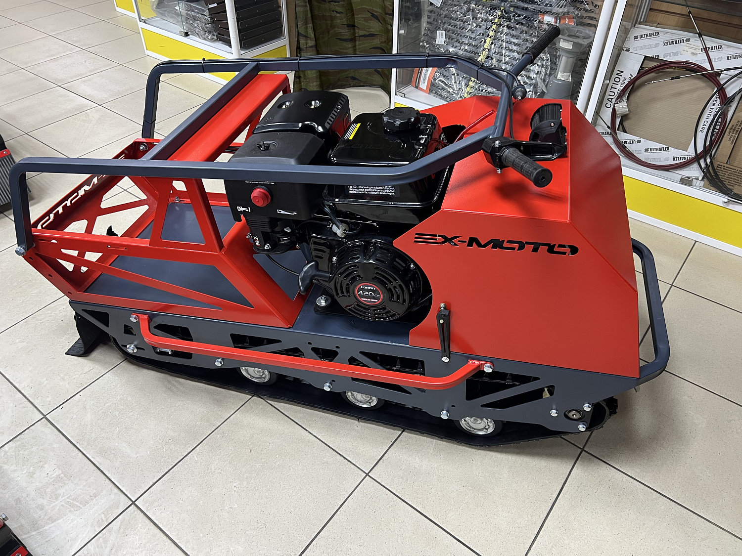 Мотобуксировщик EX-MOTO SNOWDOG S500 15л.с в Екатеринбурге