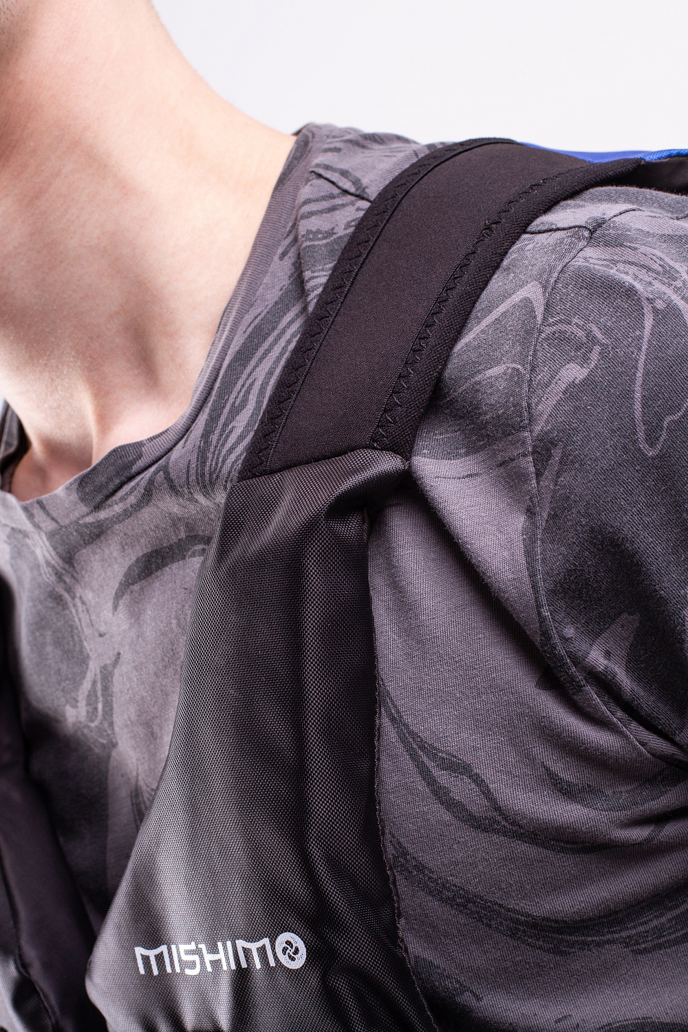 Жилет спасательный MISHIMO PRO Премиум качества Черно-синий в Екатеринбурге