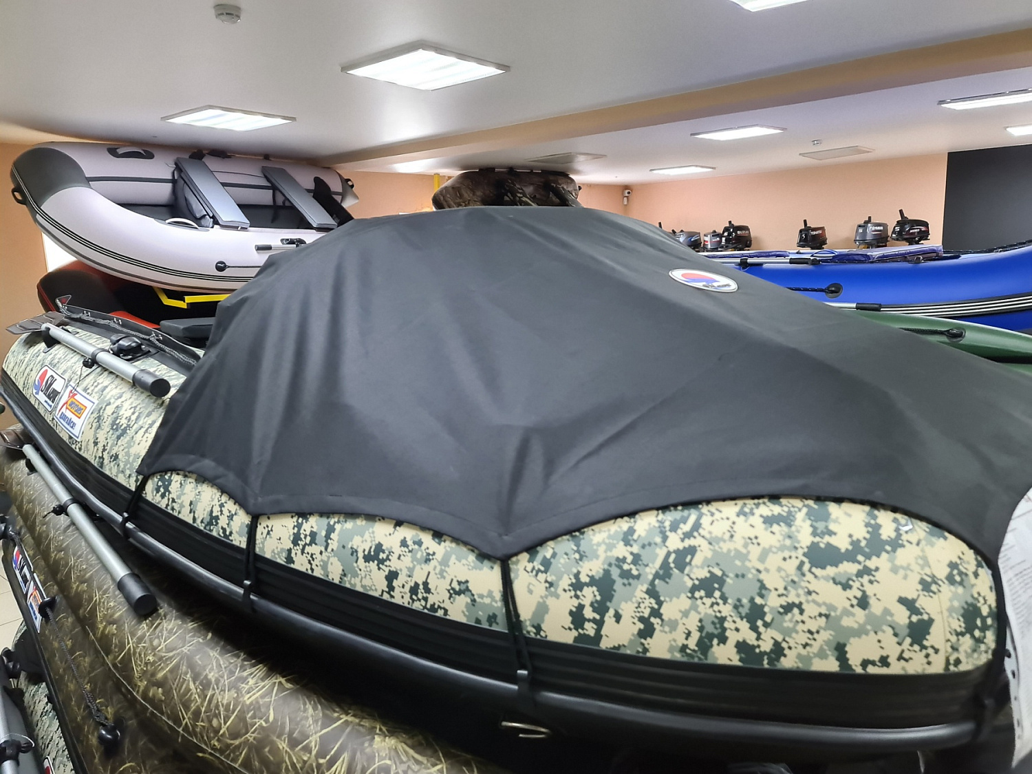 КОМПЛЕКТ НОСОВОГО ТЕНТА К ЛОДКЕ SMARINE SDP MAX 360 ЧЕРНЫЙ в Екатеринбурге