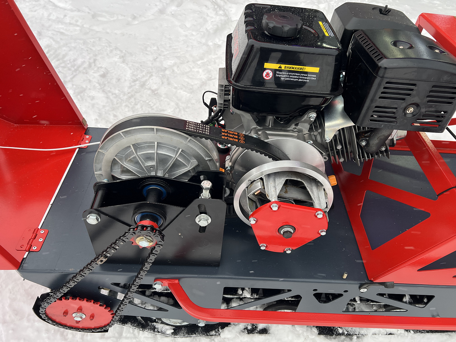 Мотобуксировщик EX-MOTO SNOWDOG S500 15л.с в Екатеринбурге