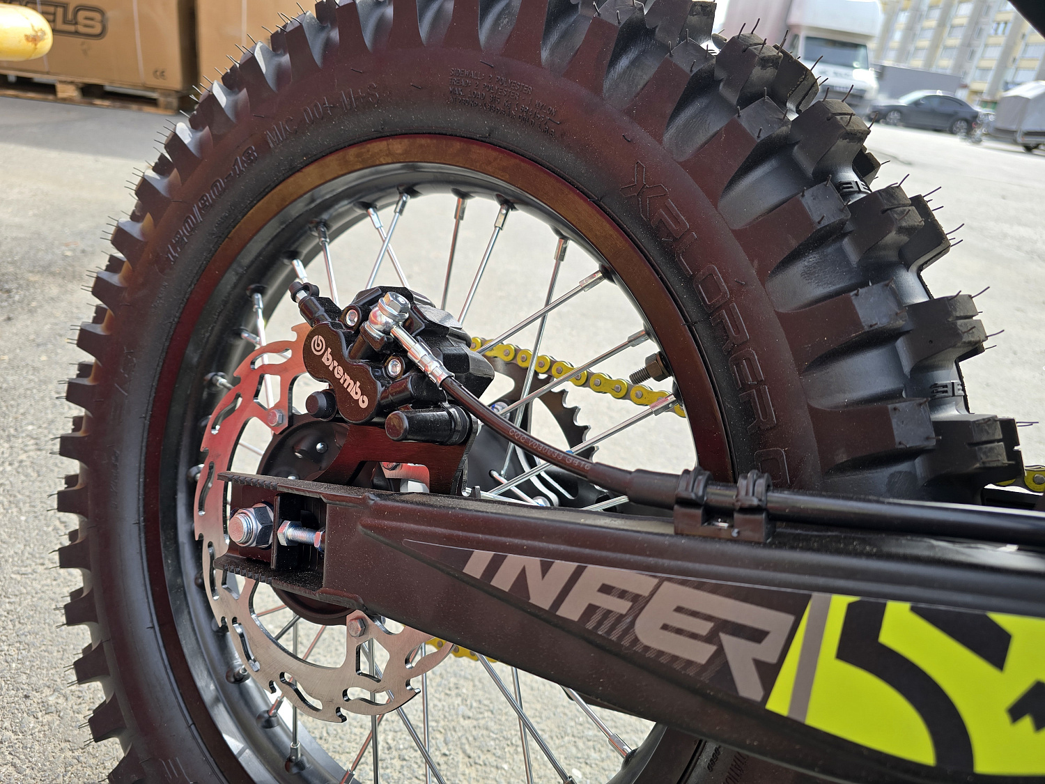 Кроссовый мотоцикл PROMAX INFERNO 380 (4 valves, 5 gears) в Екатеринбурге