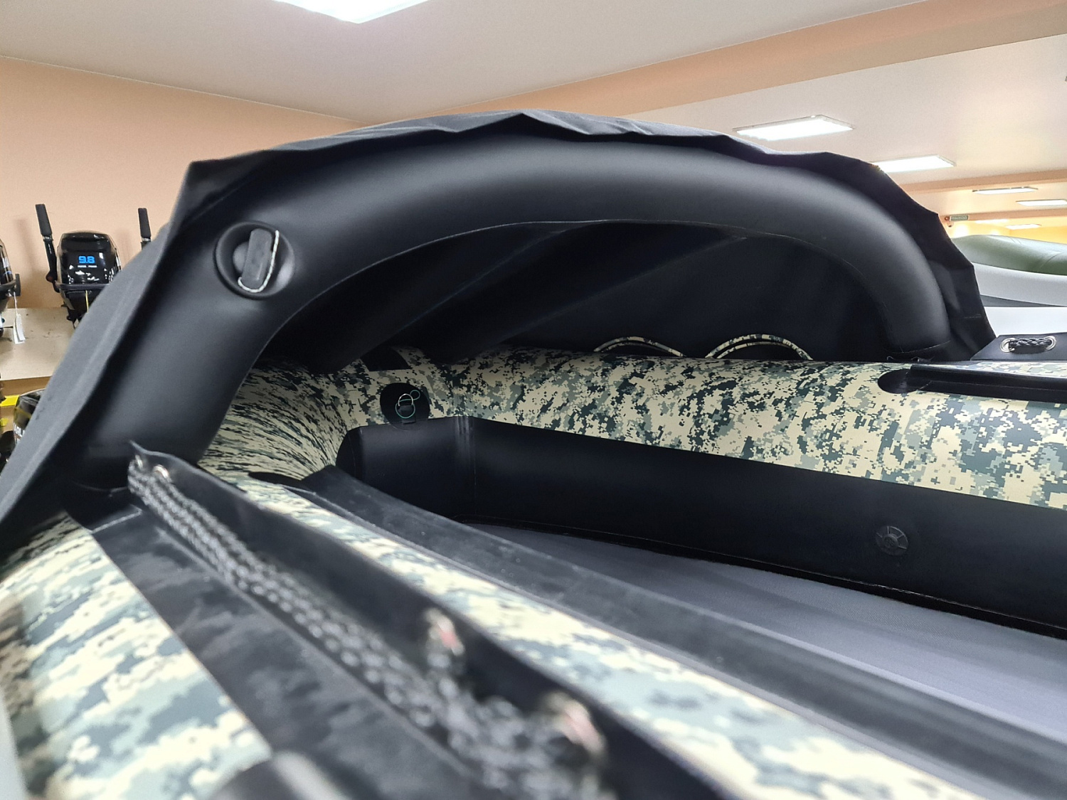 КОМПЛЕКТ НОСОВОГО ТЕНТА К ЛОДКЕ SMARINE SDP MAX 360 ЧЕРНЫЙ в Екатеринбурге