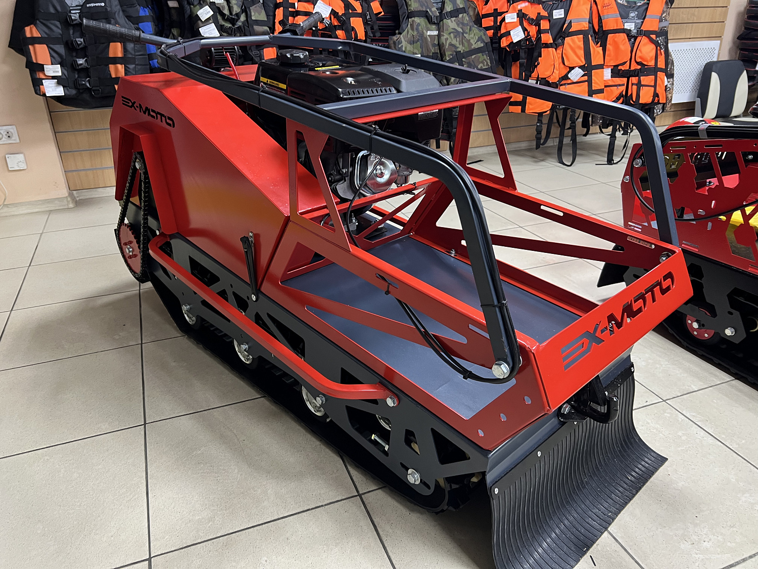 Мотобуксировщик EX-MOTO SNOWDOG S500 15л.с в Екатеринбурге