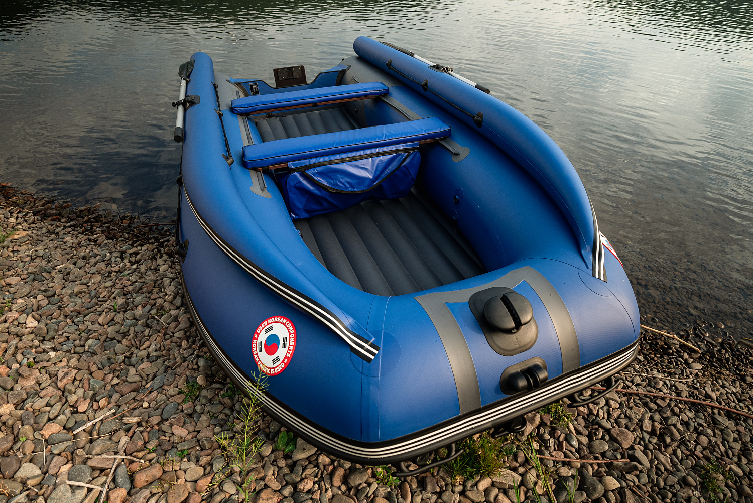 Лодка MISHIMO RIVER FJET PRO 410  под водомет в Екатеринбурге