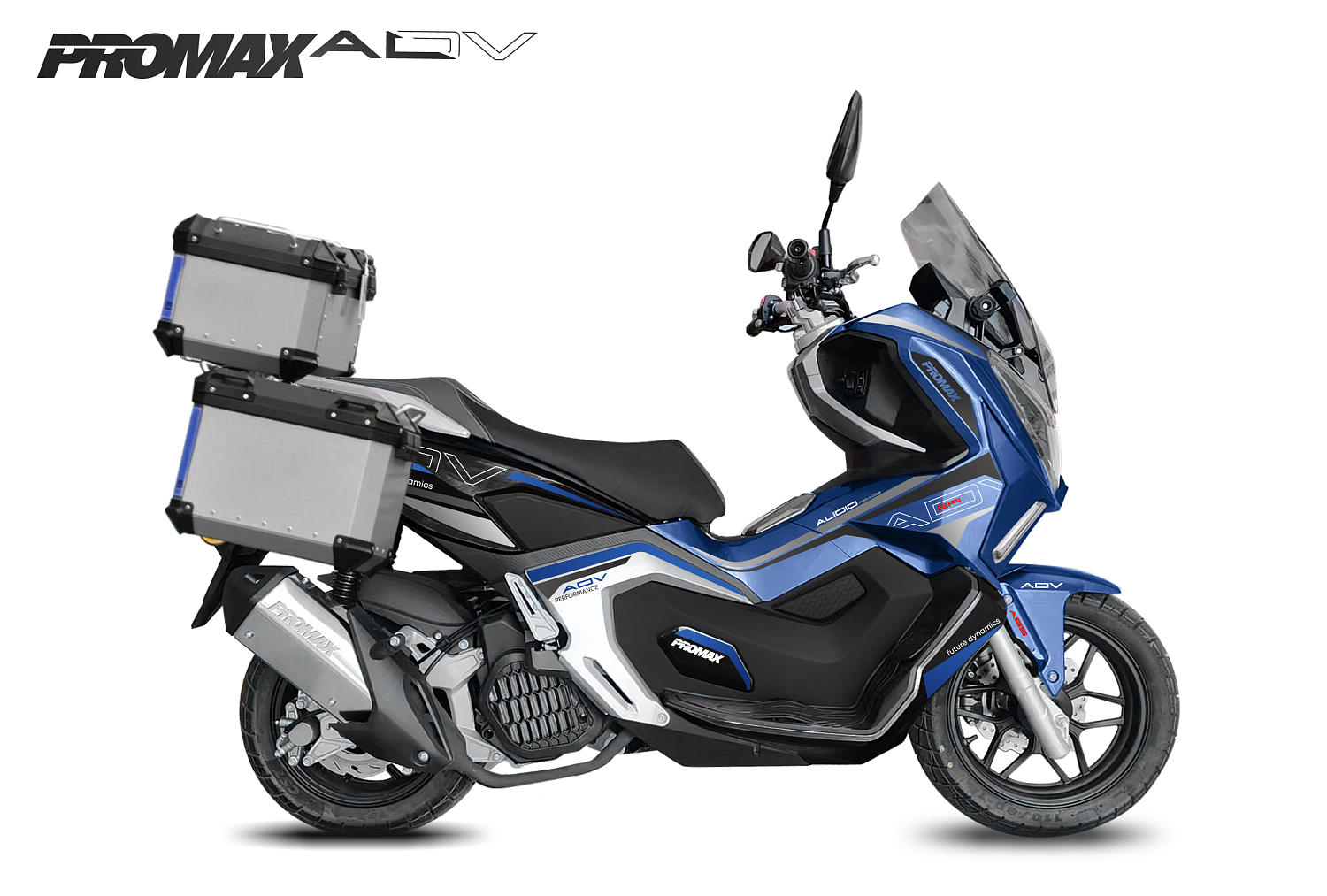 МаксиСкутер PROMAX ADV-Extra 250(49) (EFI, ABS, BOX, AUDIO) в Екатеринбурге