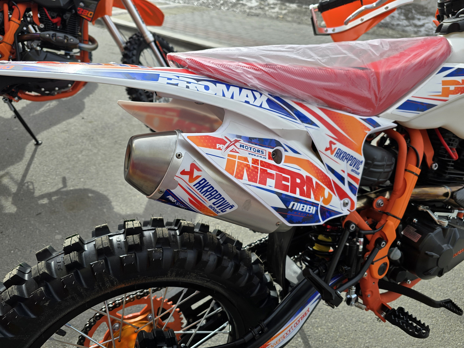 Кроссовый мотоцикл PROMAX INFERNO 380 (4 valves, 5 gears) в Екатеринбурге